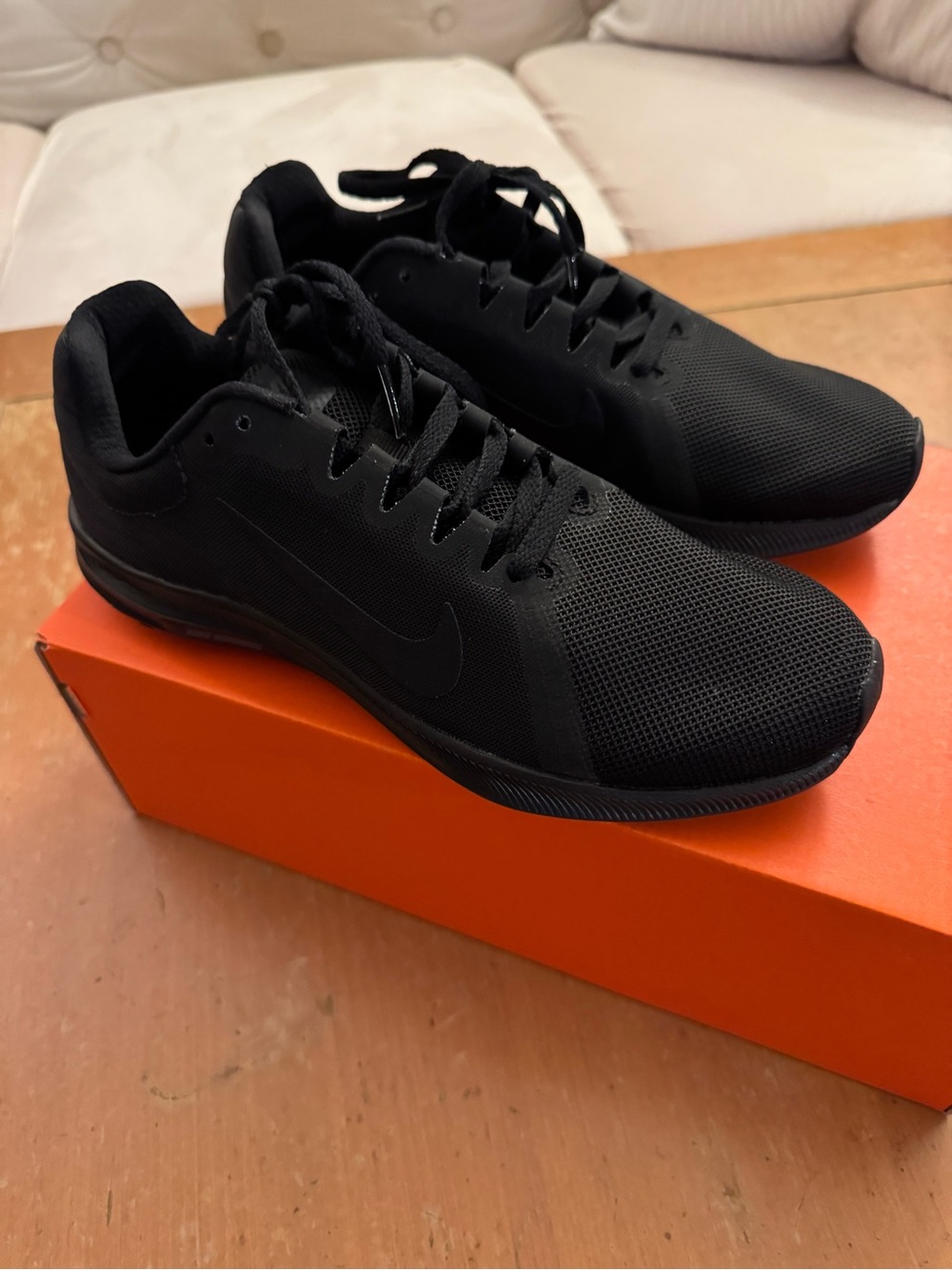 Nike Women’s Black Athletic Downshiftet Sneakers - Picture 3 of 7